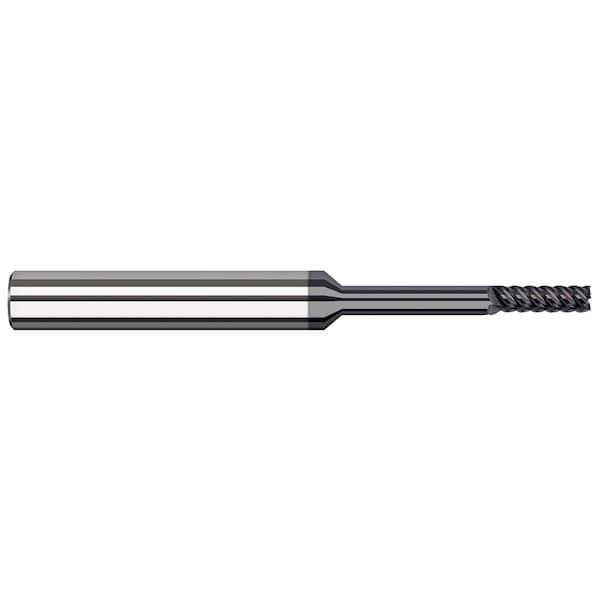 Harvey Tool 5 FL - 0.1250'', 1/8 Cutter DIA x 0.3750'', 3/8 LOC x 0.6250'', 5/8 Reach - AlTiN Nano Coated 718308-C6 - main